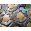 Copper Made Hexagon Shape Mosaic for Wall Decoration (CFM1025)